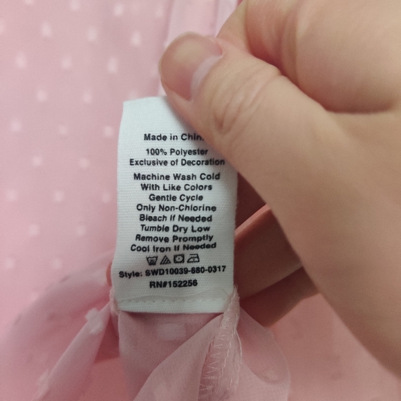 Avec Les Filles Blush Pink Relaxed Fit Textured Blouse – Size XS (NWT) - Picture 5 of 9